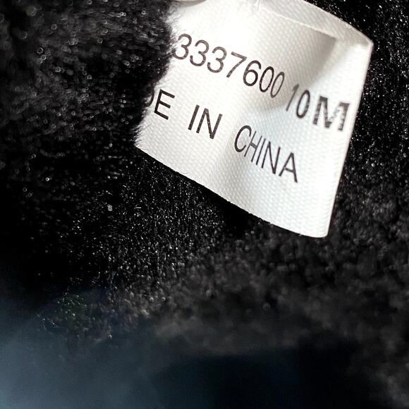 STYLE & CO Women's Black Leather Faux Fur Maevee Pull-On Winter Booties SZ 10 - Picture 9 of 9